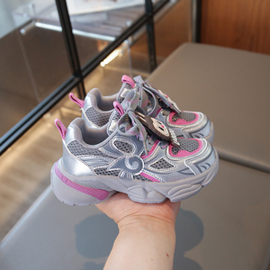 Scarpe Sportive per Bambini Nuove <span class=keywords><strong>Sneakers</strong></span> con Suola Morbida per Bambine Scarpe da Corsa alla Moda Coreana - Product Image 2