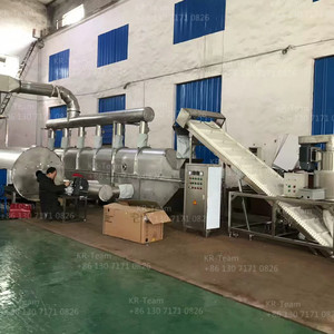 Séchoir à lit fluidisé vibrant à haute efficacité Équipement de séchage de lit fluidisé continu Séchoir à lit fluidisé vibrant de mer sucre - Product Image 3