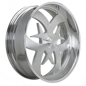 Jantes personnalisées en aluminium usiné 17x11 18x11 20x11 5x5 5x5.5 Poli miroir à écrous dissimulés et déport profond pour camionnettes Chevy C10 C1500 OBS - Product Image 3