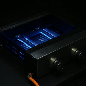 Gril à gaz portable à 3 brûleurs <span class=keywords><strong>BARBECUE</strong></span> Plaque à gaz <span class=keywords><strong>Plancha</strong></span> en acier inoxydable Gril sans fumée - Product Image 6