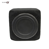 VK MINI8P Caisson de basses Taramps 8 pouces tout-en-un avec amplificateur intégré, radiateur passif unique, 300W RMS, SPL max >90dB, Backroad