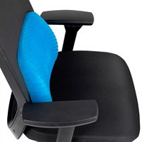 Vente chaude Siège De Voiture Ergonomique Chaise De Bureau De Refroidissement Orthopédique Dos Coussin Tpe Gel Soutien Lombaire Oreiller
