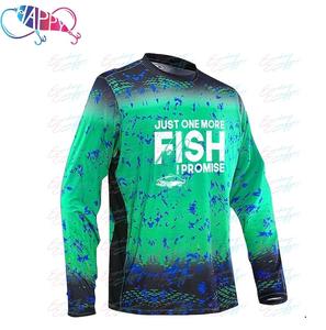 OEM ODM钓鱼服衬衫紫外线长袖钓鱼服夏季户外快干轻便透气钓鱼服定制 - Product Image 6