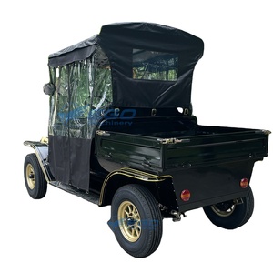 Vehículo Turístico Clásico Eléctrico, Carro Vintage, Autobús Turístico de 4KW, Transporte Especial, Auto Retro con Caja de Carga en Venta - Product Image 1