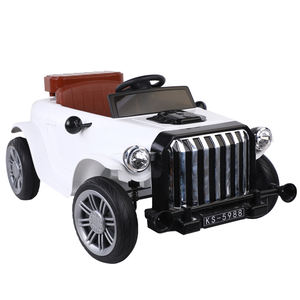 Детская электрическая четырехколесная зарядка с дистанционным управлением детская игрушечная машинка может сидеть на взрослой интерактивной качели для родителей и детей - Product Image 6