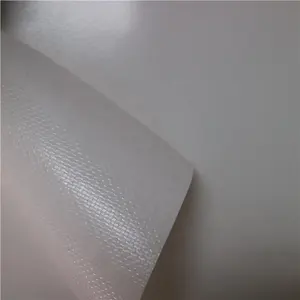 Polyester ve pvc membran yapısı kumaş panama branda pvc kumaş