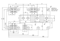 GD650HFX170P1S Starpower IGBT Module 1700V 650A pour onduleur convertisseur haute puissance éolienne et solaire entraînement de traction