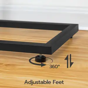 Wholesale Industrial Style Wood Foldable C Shaped Bed Table Sofa Black C Shaped Console End Table With Storage For Couch Bed