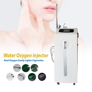 Grande réduction : Injecteur d'oxygène haute pression pour peeling cutané, hydratation profonde, avec manomètre d'eau et oxygène, pour injection faciale d'oxygène - Product Image 1