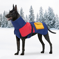 Vêtements d'hiver chauds pour grands chiens, veste manteau imperméable pour chiens de compagnie, tenues bouledogue français, greyhund Doberman