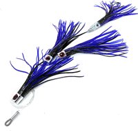Prêt à expédier 4 pièces un costume pêche à la traîne leurres de pêche hauturière jeu côtier pêche Jet tête poulpe jupes à la traîne leurre