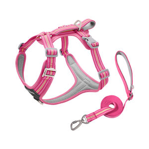 Tali rompi anjing reflektif, tali anjing reflektif, tahan lama, nilon, tali anjing berjalan luar ruangan, dirancang untuk mencegah keluar, <span class=keywords><strong>Harness</strong></span> anjing - Product Image 6