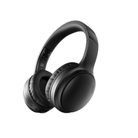 Headset Lipat Tahan Air IP65 dengan Port AUX, Driver 40mm Jangkauan 15M BT 5.3 Stereo