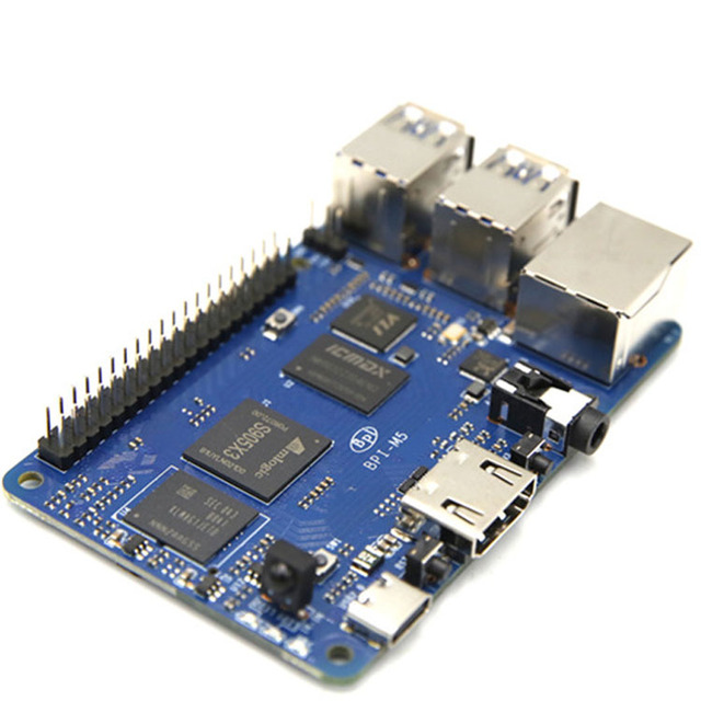 Banana Pi BPI M5 Open Source Hardware Development Board Amlogic S905X3 Quad Core Motherboard Kits