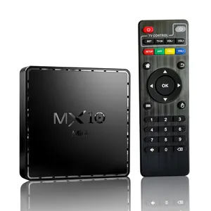 New Arrival MX10 Mini H313 Android 10.0 2gb 16gb 4k 2.4G WiFi Smart Media Player TV Box Set-top Box