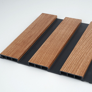 Partición <span class=keywords><strong>de</strong></span> decoración para exteriores, revestimiento exterior estriado, Panel <span class=keywords><strong>de</strong></span> pared <span class=keywords><strong>de</strong></span> listón Wpc, Panel 3D <span class=keywords><strong>de</strong></span> madera <span class=keywords><strong>de</strong></span> pared, revestimiento <span class=keywords><strong>de</strong></span> Panel <span class=keywords><strong>de</strong></span> pared Interior <span class=keywords><strong>de</strong></span> madera - Product Image 6