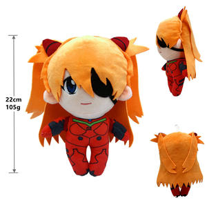 Ayanami <span class=keywords><strong>Rei</strong></span> personaje de dibujos animados Super suave juguete de peluche 11-30CM Unisex regalo de fiesta para niños venta al por mayor Airongle - Product Image 2