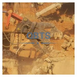 Escavatore frantumazione acciaio Dar demolizione doppio cilindro cesoie idrauliche cesoie - Product Image 3