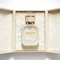 Flacon de parfum en stock, vente chaude, personnalisation couleur Panton, logo imprimé en soie avec emballage boîte