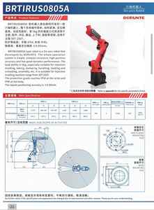 OEM ODM Industrial Collaborative Robot with PLC Motor for High Precision <b>Gripping</b> Force <b>Control</b> Automation Assembly Production - Product Image 2