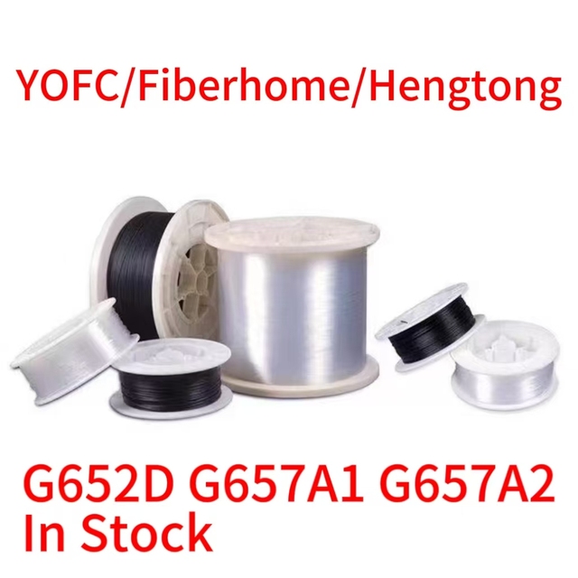 KEXINT G657A1 G657A2 G652D Single-mode Multi-mode Coloring Bare Cable Color Glass Optical Fiber