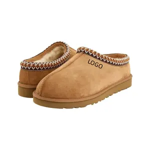 Scarpe Slip-on in pelle di pecora originali in lana invernale scarpe da donna UG Tasman pantofole all'ingrosso