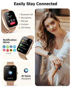 Montre connectée pour hommes et femmes, appel BT, Relogio Smartwatch, fréquence cardiaque, pression artérielle, oxygène, suivi sportif, fitness tracker, H13 Smartwatch - Product Image 2