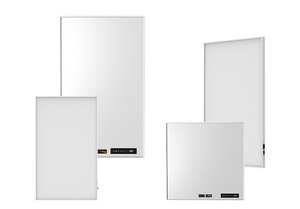 Calentador Infrarrojo de Carbono Portátil Independiente con Termostato Ajustable, Control por Aplicación, Cobertura de 40-120 pies cuadrados, Clase de Eficiencia Energética Metal - Product Image 3