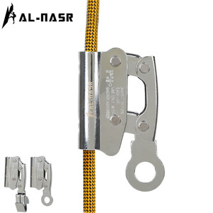 Al-Nasr Self Locking Fall Arrestor Aluminum Alloy Safety Rope Device For High Altitude Work Protection - Product Image 1