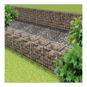 Nhà cung cấp nhà máy mạ kẽm 100x100x100 galfan Hàn <span class=keywords><strong>gabion</strong></span> hộp dây lưới giữ lại tường - Product Image 5