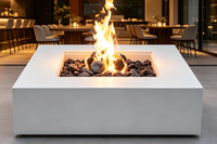 Estufa/Mesa de Exterior para Calentar, Ecológica y Duradera, de Acero Inoxidable 304, con Núcleo Personalizado para Leña/Gas/Alcohol/Atomización