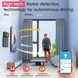 Sensor de Presencia Humana WiFi Tuya con Detección de Ondas de Radar Milimétricas y Pantalla, Detector de Movimiento Inteligente para el Hogar - Product Image 2
