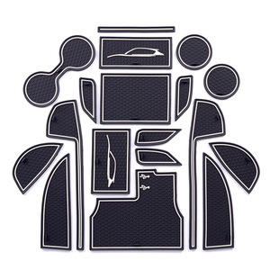 Almohadillas para ranura de puerta de coche para <span class=keywords><strong>Mazda</strong></span> <span class=keywords><strong>2018</strong></span>, alfombrillas para consola central, portavasos, insertos, revestimientos, <span class=keywords><strong>accesorios</strong></span> interiores - Product Image 5