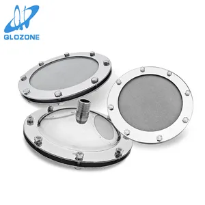 Qlozone traitement de l'eau industriel Micro bulle plaque diffuseur d'ozone aérateur d'ozone en acier inoxydable pour le traitement des eaux usées - Product Image 1