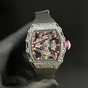 Top Design Men <b>Watch</b> With Carbon Fiber <b>Case</b> Skeleton Tourbillon Mechanical <b>Watch</b> Waterproof Business <b>Watch</b> - Product Image 1