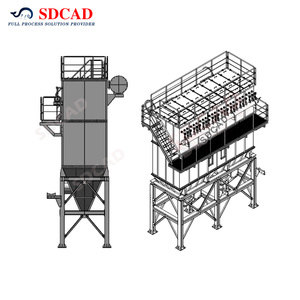 Système de collecte des poussières industrielles, système d'extraction des poussières pour usine sidérurgique, meilleur <span class=keywords><strong>prix</strong></span> et livraison rapide - Product Image 1