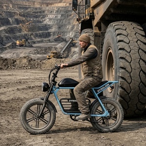 Sepeda <span class=keywords><strong>Motor</strong></span> Listrik Rem Cakram Hidrolik Tugas Berat dengan 7 Speed Derailleur, Sepeda Listrik untuk Transportasi Kamp Pertambangan - Product Image 2