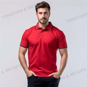 Custom Mens Premium Slim Fit Algodón Spandex Nuevo Diseño Us Polo Hombres Cuello Grueso Golf Polo Camisetas para Hombres Plus Size Polo - Product Image 5