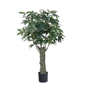 Plante artificielle en plastique Pachira Aquatica en pot, pour décoration extérieure, intérieure, bureau, jardin, maison, faux arbres, plantes artificielles - Product Image 5