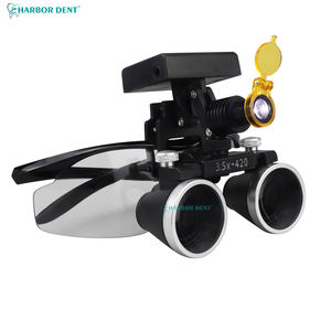 Caschetto Ingrandente Dentale Wireless a LED da 5W con Lenti Binoculari Ingrandimento 2.5X/3.5X e Luce Frontale per Laboratorio Odontotecnico e Uso Medico - Product Image 2