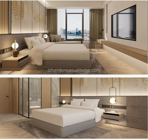 Juego de Muebles de Dormitorio de Lujo Moderno para Proyectos Hoteleros, Personalización a Precio de Mayoreo, Juego Completo de 5 Estrellas - Product Image 4