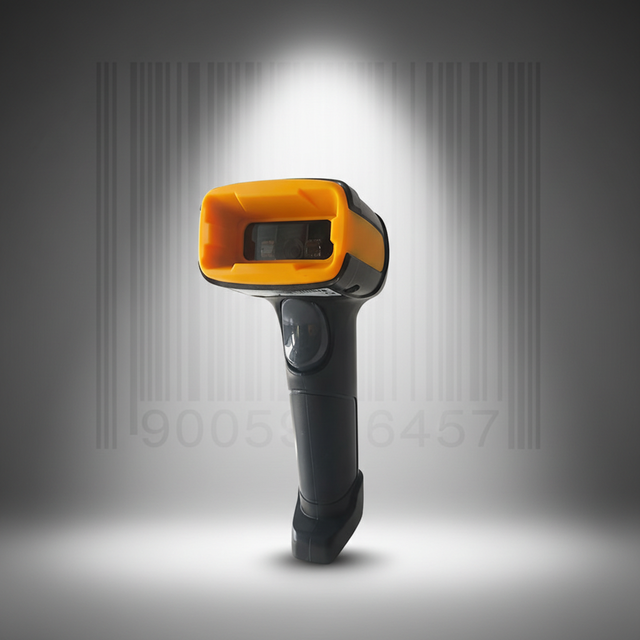 Lightweight Handheld 2D Barcode Scanner Supports USB and Wireless Connections Suitable for Warehouse Use