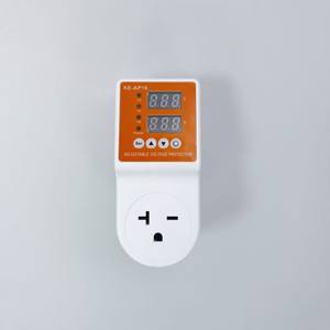 Prise de courant américaine 220V à double affichage en cuivre avec protection de tension pour réfrigérateurs, climatiseurs, téléviseurs et appareils électroménagers (AC) pour SVC - Product Image 3