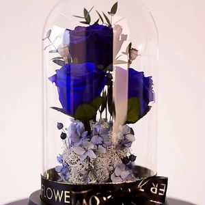 ดอกกุหลาบแห้งกุหลาบหรูหราของขวัญวันวาเลนไทน์ของขวัญวันแม่ดอกกุหลาบนิรันดร์โต๊ะกลางกุหลาบในโดมแก้ว - Product Image 3