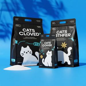 Sacchetti per Alimenti Secchi per Animali Domestici con Chiusura a Zip in Alluminio e Plastica, Fondo Piatto, Personalizzabili, da 5kg, 10kg, 15kg, 20kg, 25kg - Product Image 3