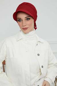 Nueva mezcla de algodón de ala ancha para <span class=keywords><strong>mujeres</strong></span> musulmanas, gorro <span class=keywords><strong>turbante</strong></span> instantáneo, sombrero árabe islámico para <span class=keywords><strong>mujeres</strong></span>, <span class=keywords><strong>turbante</strong></span> Hijab con lazo - Product Image 4