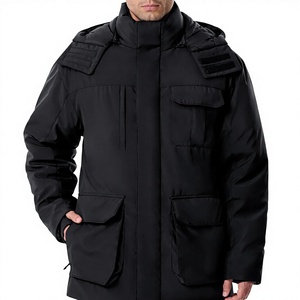 Nouvelle veste en jean déchirée unie pour homme, col montant, poches boutonnées, style décontracté, pour jeunes hommes, collection automne - Product Image 1