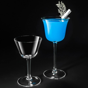 Coupe à Martini en <span class=keywords><strong>cristal</strong></span> pour boisson courte Petit verre en <span class=keywords><strong>cristal</strong></span> transparent Personnalité Simple bar Verre à liqueur Verre à vin Tasse - Product Image 5