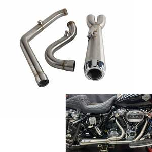 Kit complet de silencieux d'échappement 2 en 1 pour moto <span class=keywords><strong>Harley</strong></span> <span class=keywords><strong>CVO</strong></span> <span class=keywords><strong>Street</strong></span> <span class=keywords><strong>Glide</strong></span> FLHXSE <span class=keywords><strong>2017</strong></span>-2025 - Product Image 4
