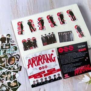 Set di 102 Adesivi Decorativi Kpop JUNGKOOK TAEHYUNG SUGA Bt ARIRANG World Tour, JIN JIMIN RM J-HOPE, per Telefono, Tazza, Diario, Regalo Fai-da-Te - Product Image 3